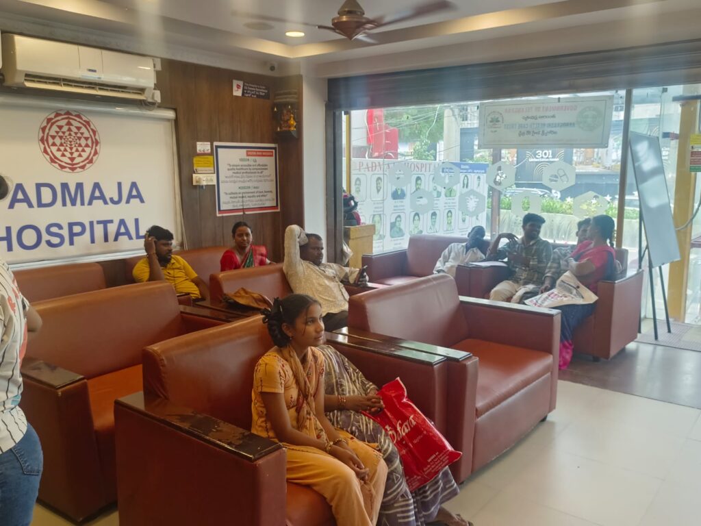 Padmaja Hospital patient ward KPHB