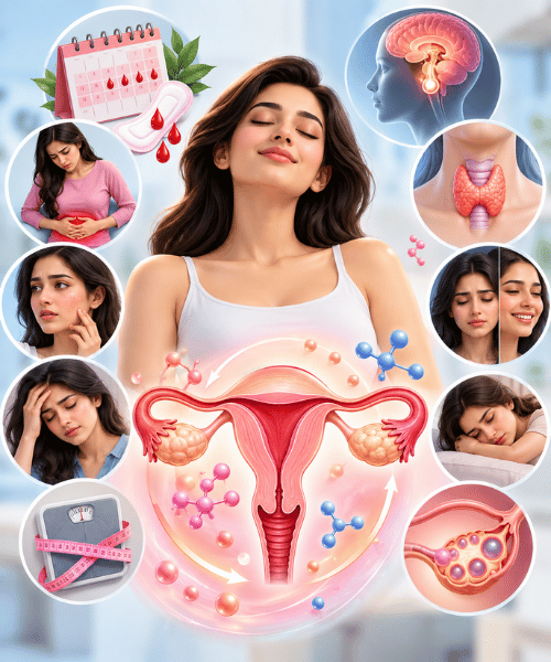 Menstrual Health Harmony Infographic