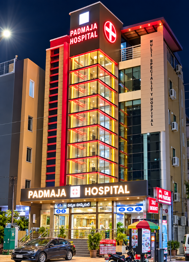 main branch, Padmaja Multispeciality Hospital in kphb kukatpally,