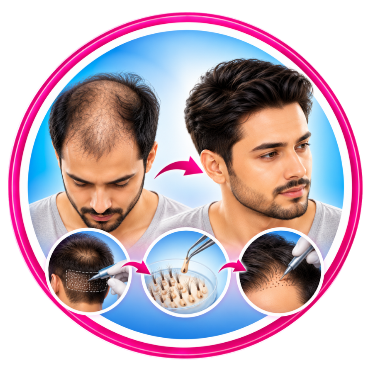 Hair Transplant PRP for Hair Fall